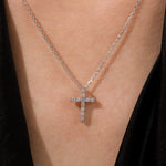 Round Cross Pendant