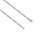 10K White Gold Round Diamond Link Tennis Bracelet