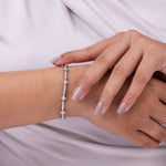 White Gold Tennis Bracelet