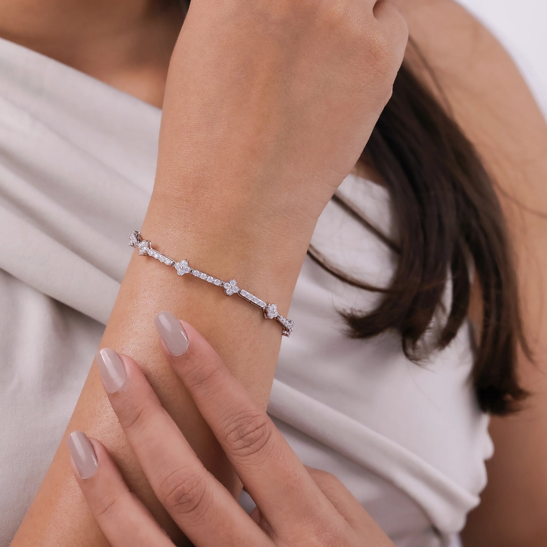 Round Diamond Bracelet