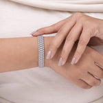 Round Diamond Gold Bracelet