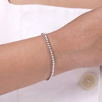 1.9MM Round Diamond Bracelet