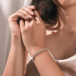 Round Diamond Women Bracelet 