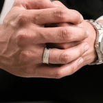 Row Diamond Wedding Ring