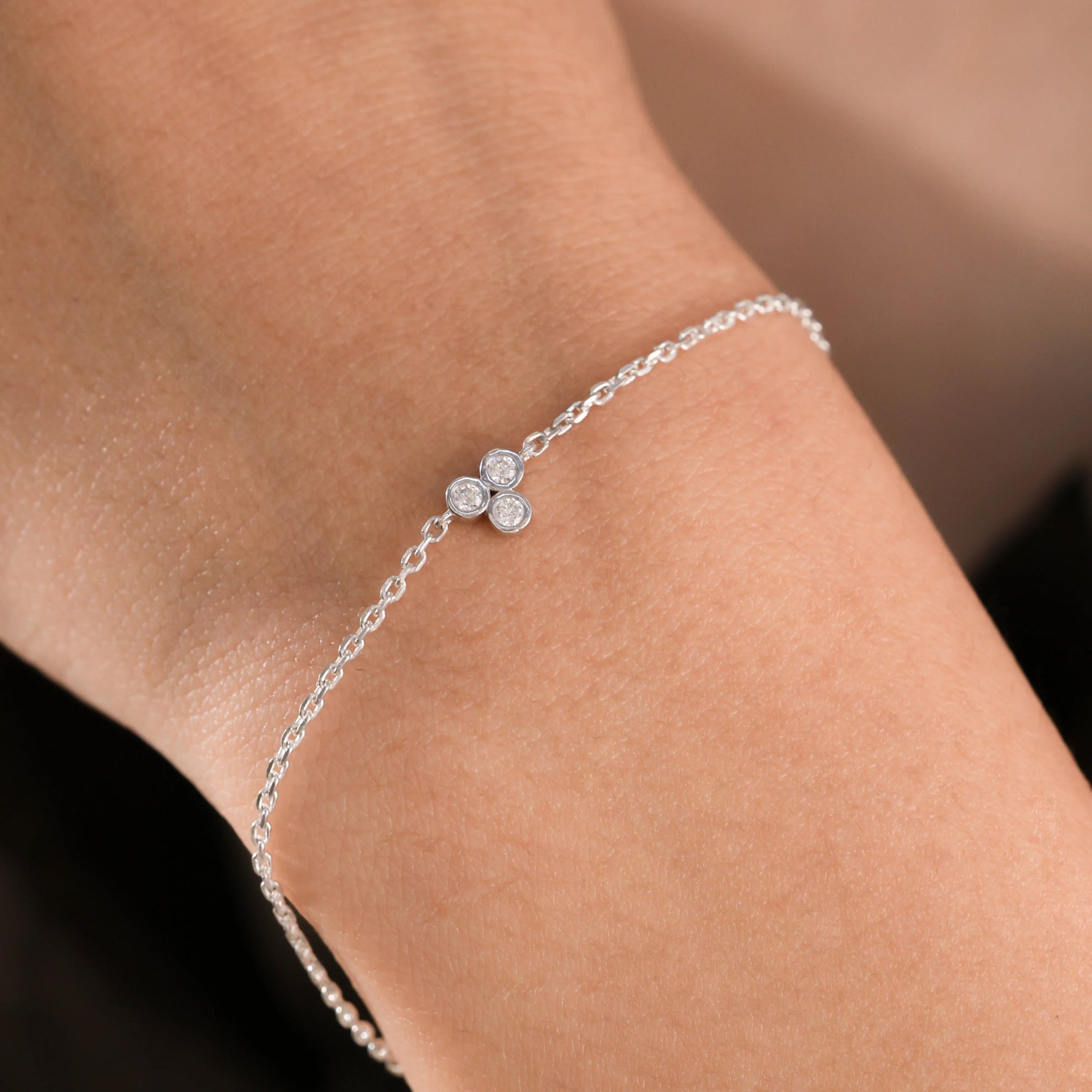 Round Diamond Bracelet