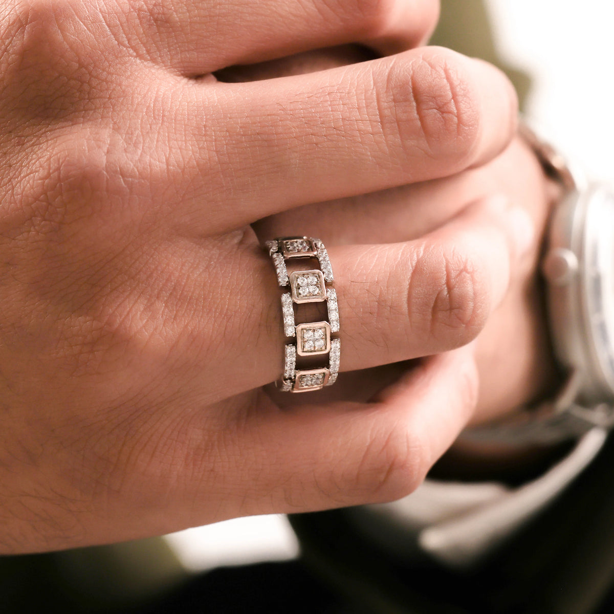Mens eternity ring 