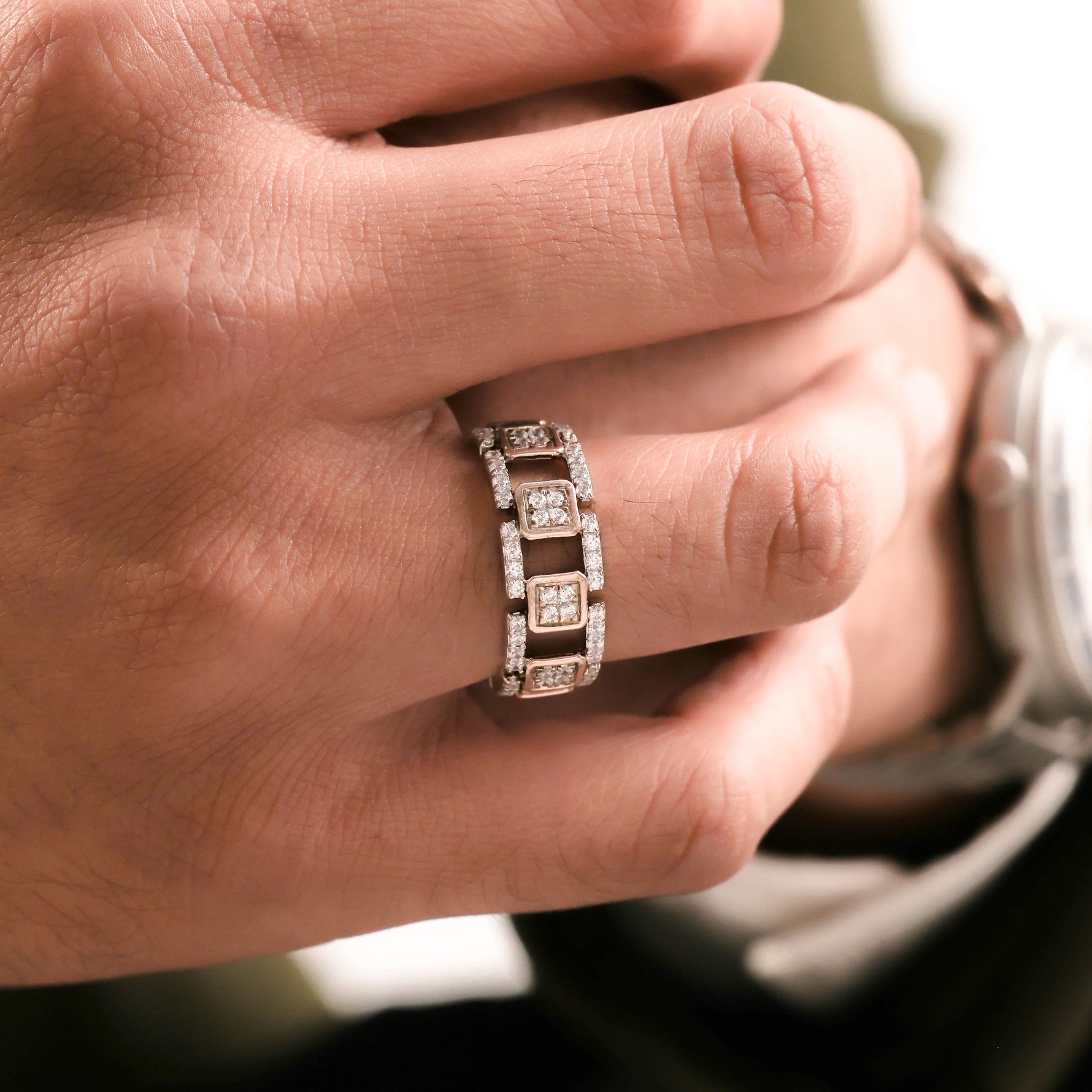 Mens eternity ring 