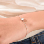 Emerald Gold Diamond Bracelet 