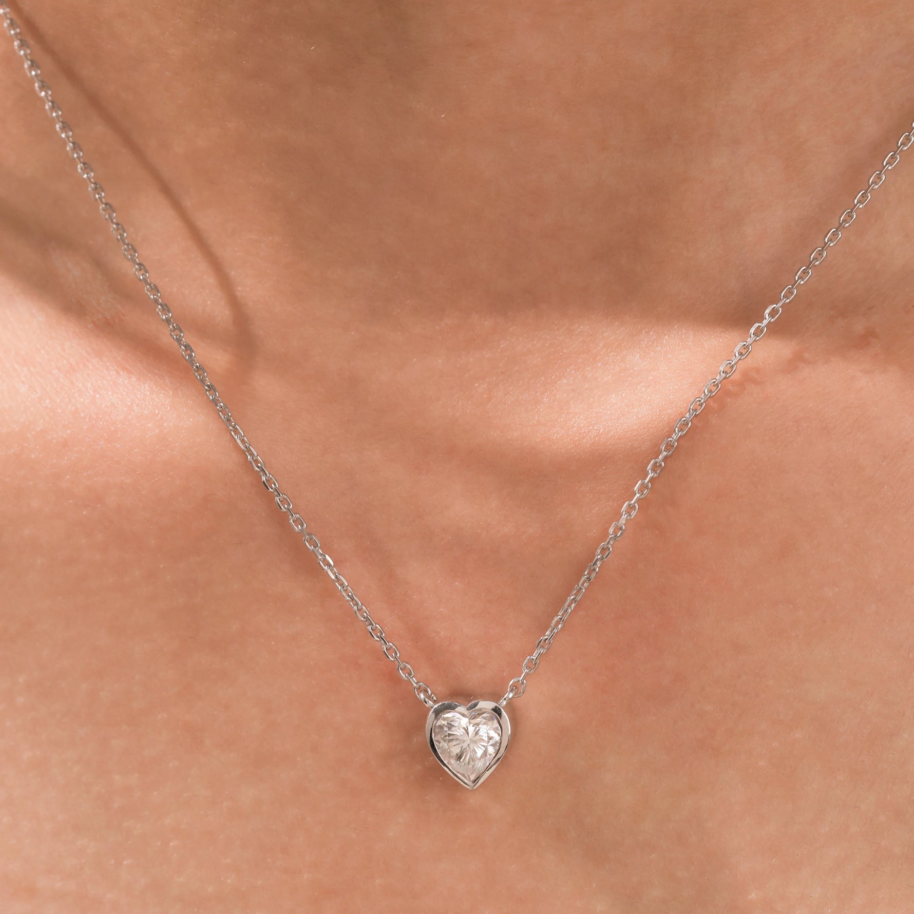 Heart Diamond necklace