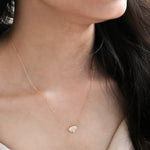 Marquise Cur Diamond Necklace