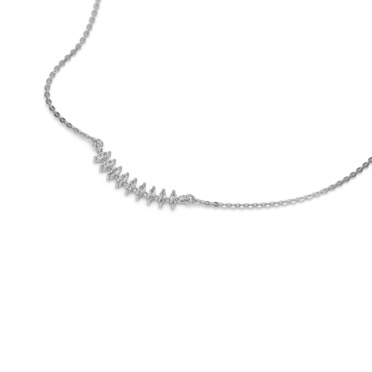 Marquise Diamond  Necklace