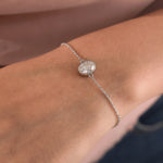 Oval Cut Diamond Bracelet