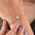 Oval Cut Diamond Bracelet