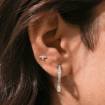 Dangle Hoops Earring