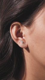 Marquise Cluster Bar Diamond Gold 