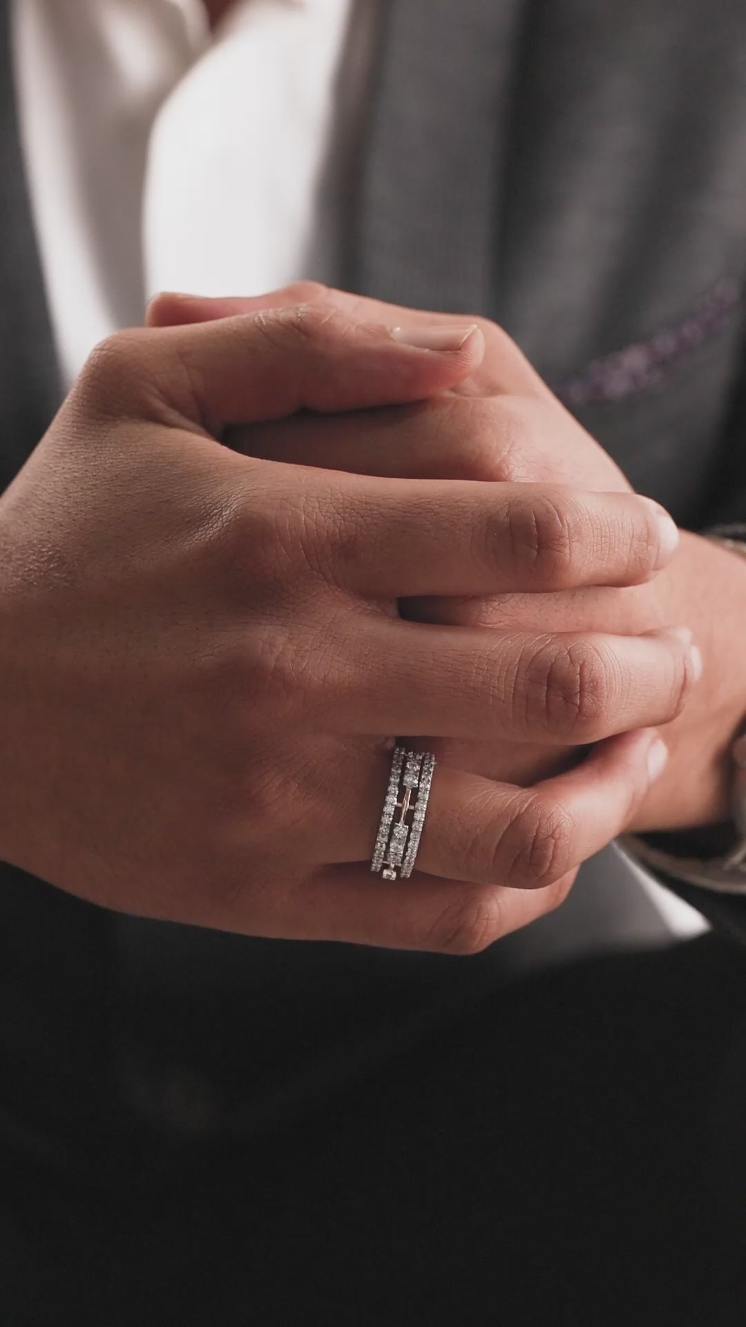 Round Diamond Eternity Ring 