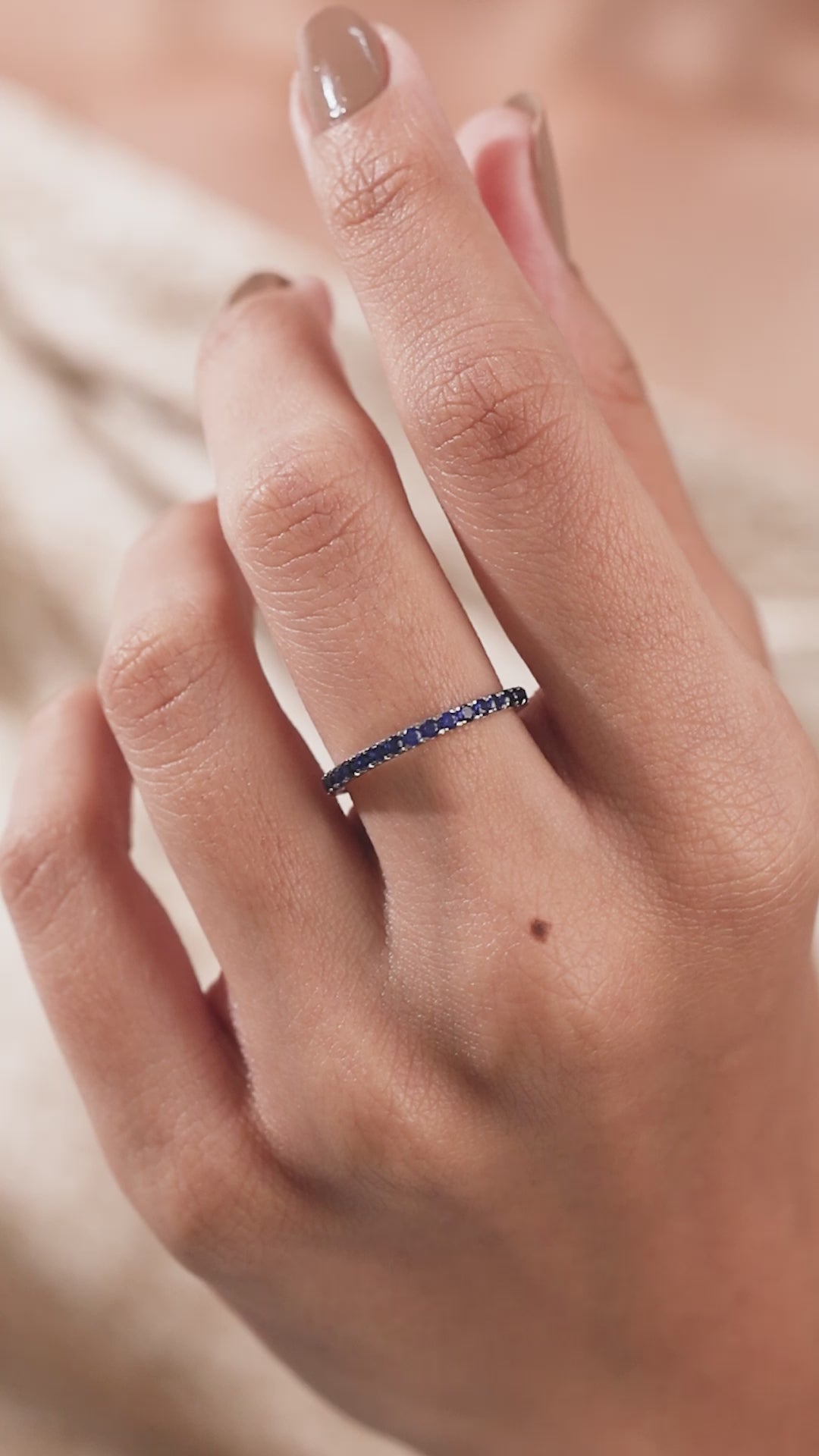 Round Diamond Eternity Ring 