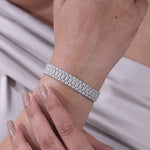 Round Diamond Rolex Tennis Bracelet