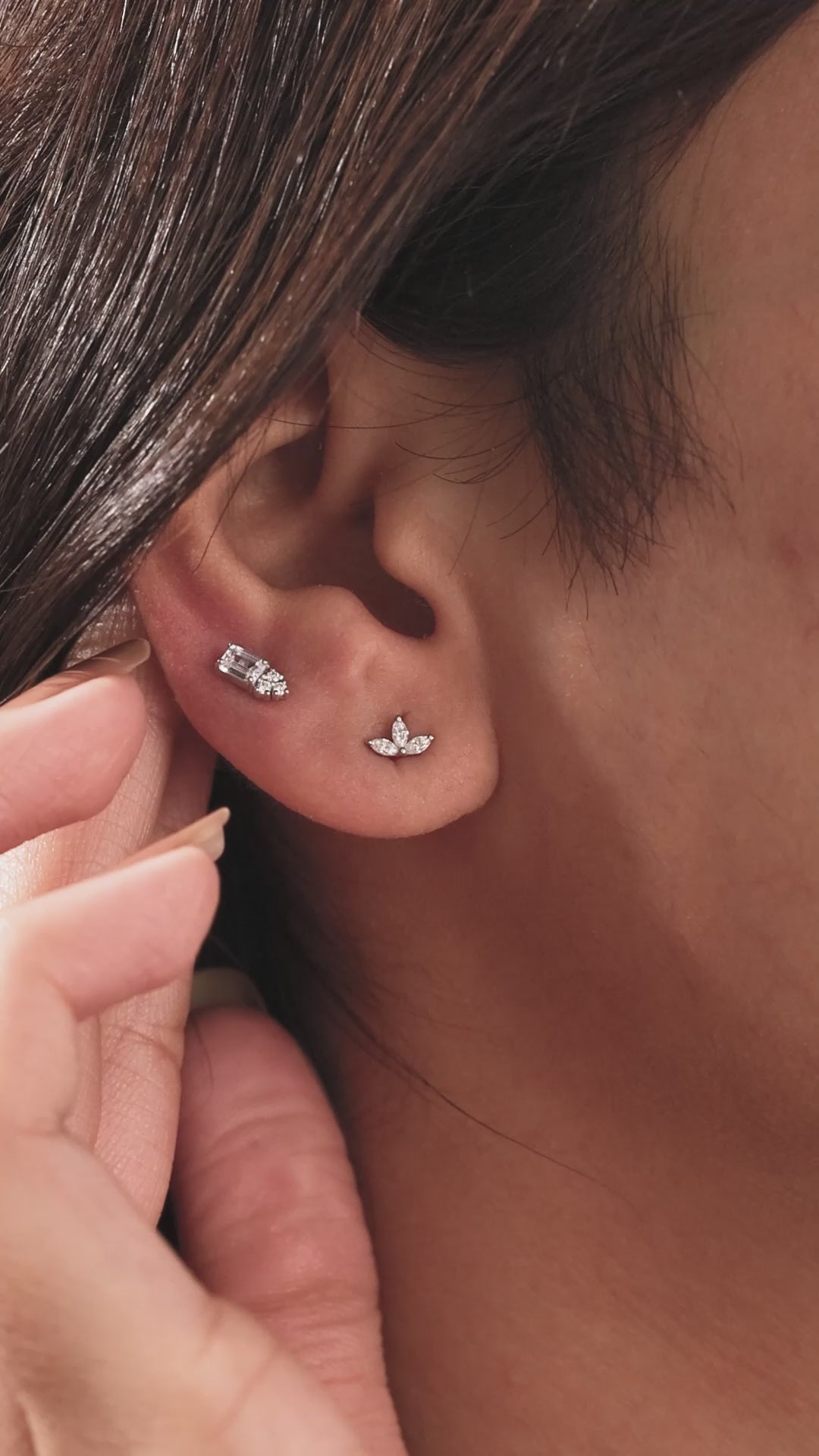 Marquise Diamond Earrings 