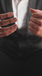 Round Diamond Mens Wedding Ring