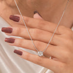 Single Diamond Necklace